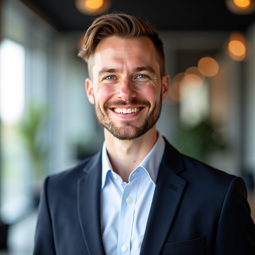 Portrét autora článku o osobním financování a finančních zvycích