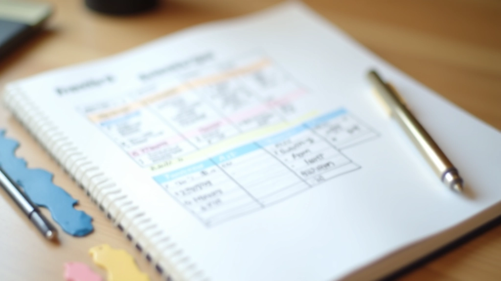 Barevný graf a čáry na papíru ukazující pokrok a růst číslic